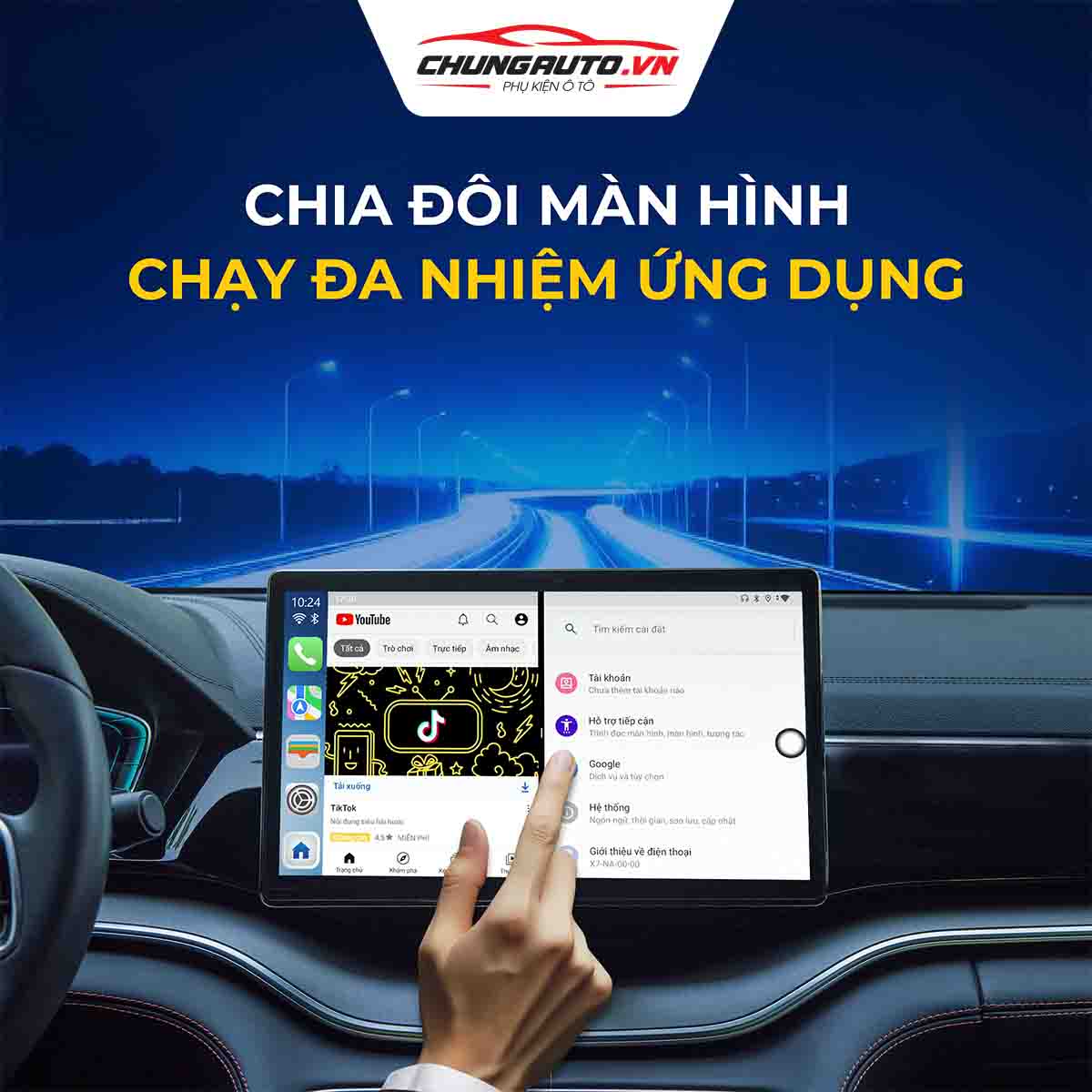 Tính năng chạy đa nhiệm ứng dụng mượt mà