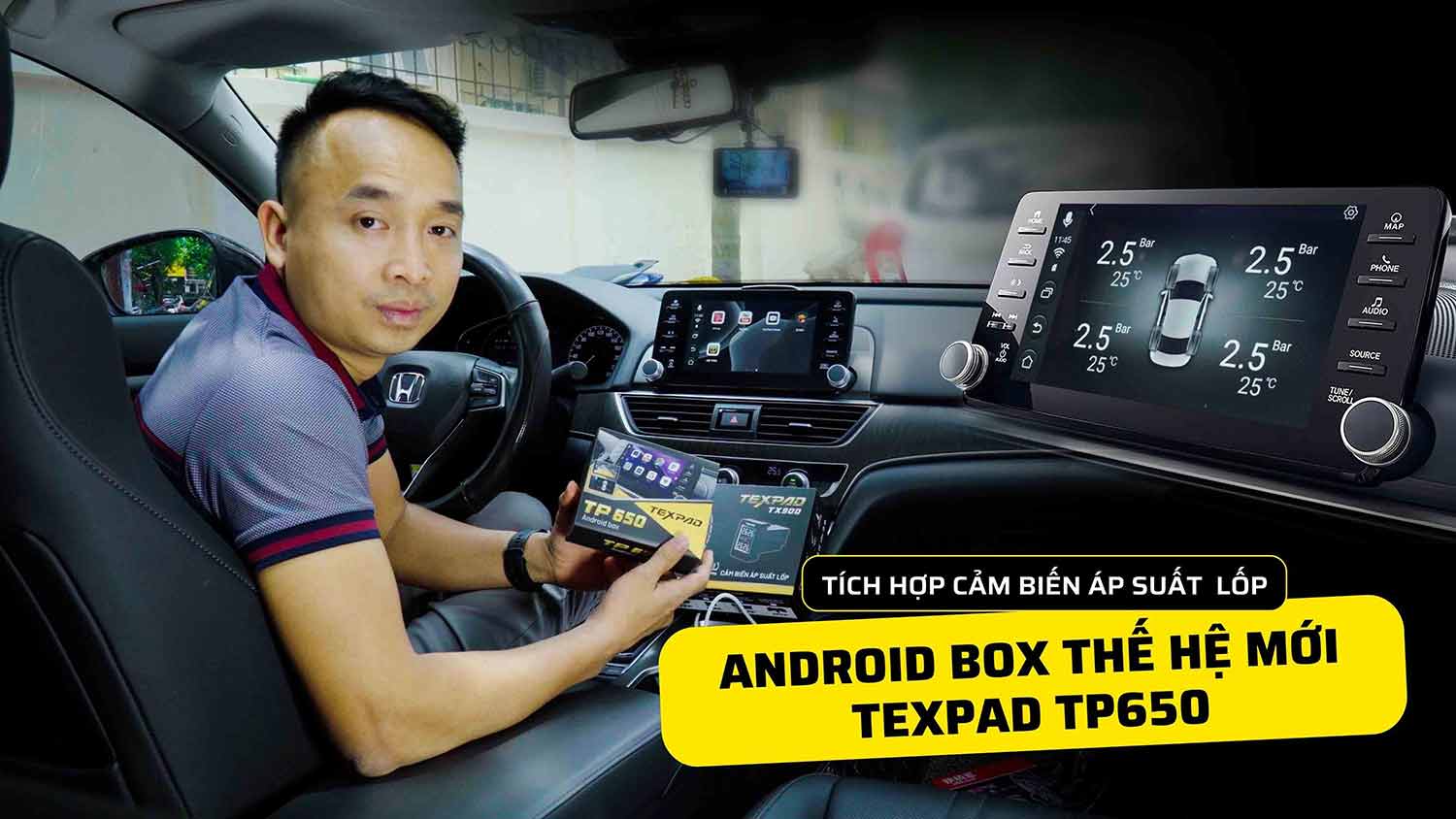 ChungAuto ra mắt Android Box TexPad Tp650 thông số kỹ thuật mạnh