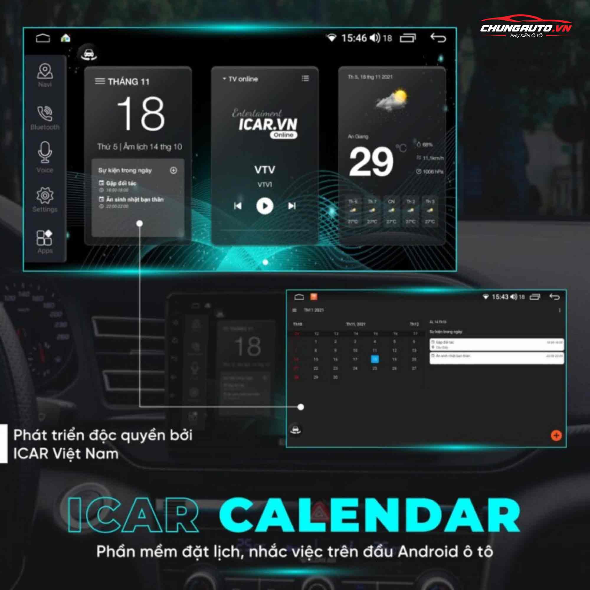 Tính năng đặt lịch hẹn trên Android Box Elliview D4