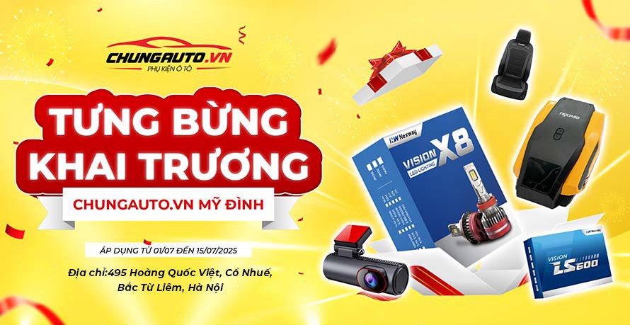 KHAI TRƯƠNG CHUNGAUTO.VN MỸ ĐÌNH