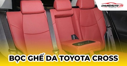 Bọc ghế da cho xe Toyota Cross
