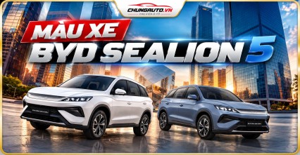 Chính thức bộ 4 màu xe BYD Sealion 5 tại Việt Nam