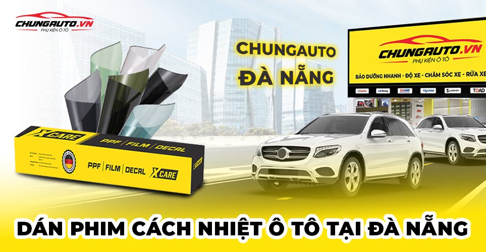 Dán phim cách nhiệt ô tô tại Đà Nẵng