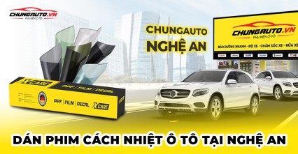 Top địa chỉ dán phim cách nhiệt ô tô tại Nghệ An