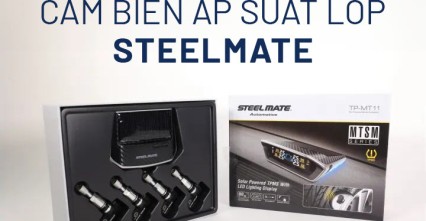 Đánh giá cảm biến áp suất lốp Steelmate cho ô tô