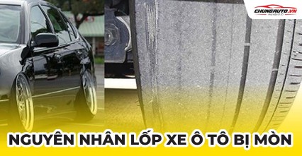 Nguyên nhân lốp xe ô tô bị mòn và cách khắc phục