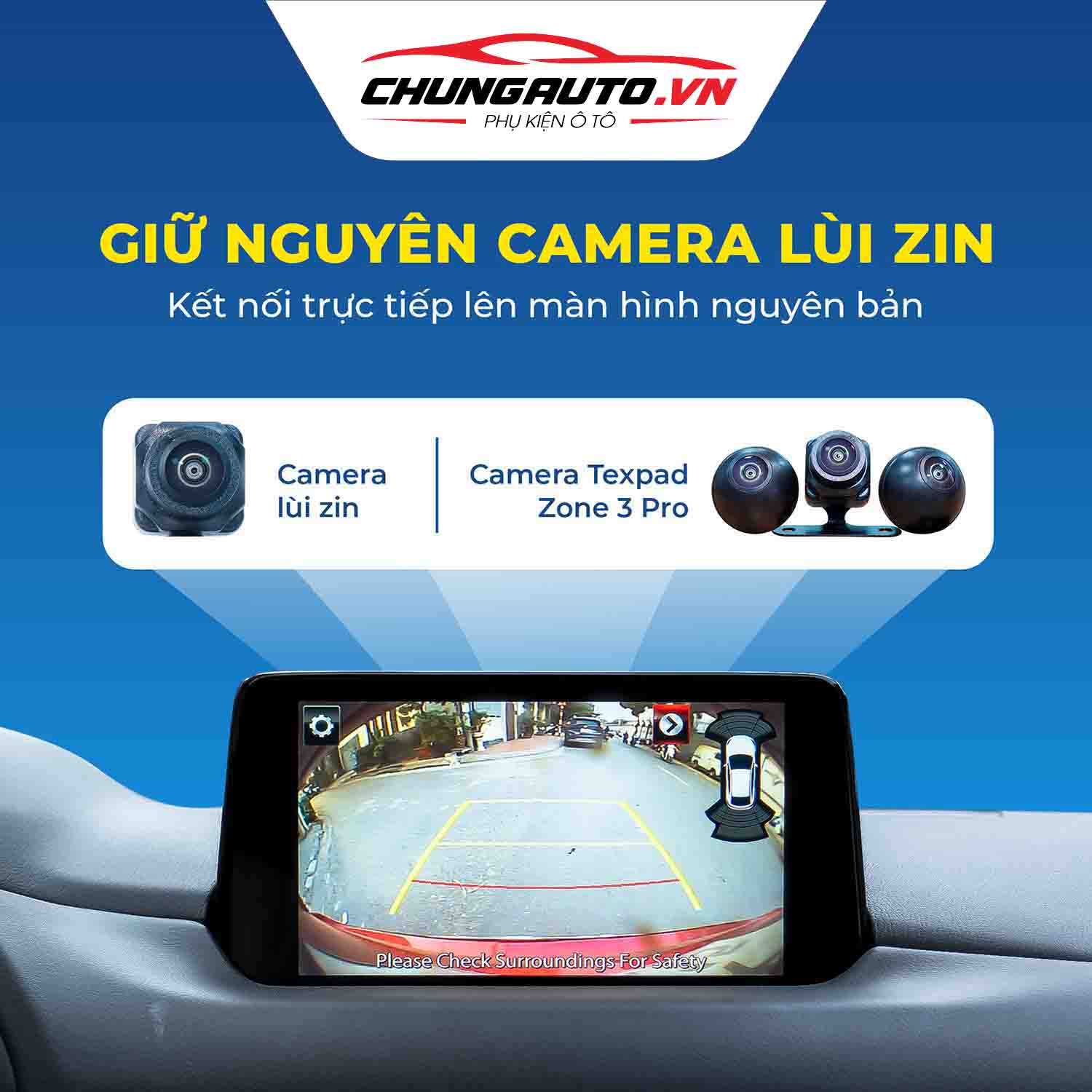 camera texapad zone 3 lắp đặt zin 