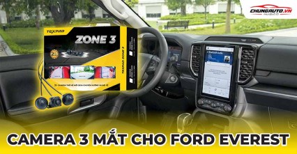 Camera 3 mắt cho xe Ford Everest 2023 - 2024