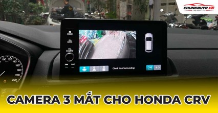 Camera 3 mắt cho xe Honda CRV 2022 - 2024