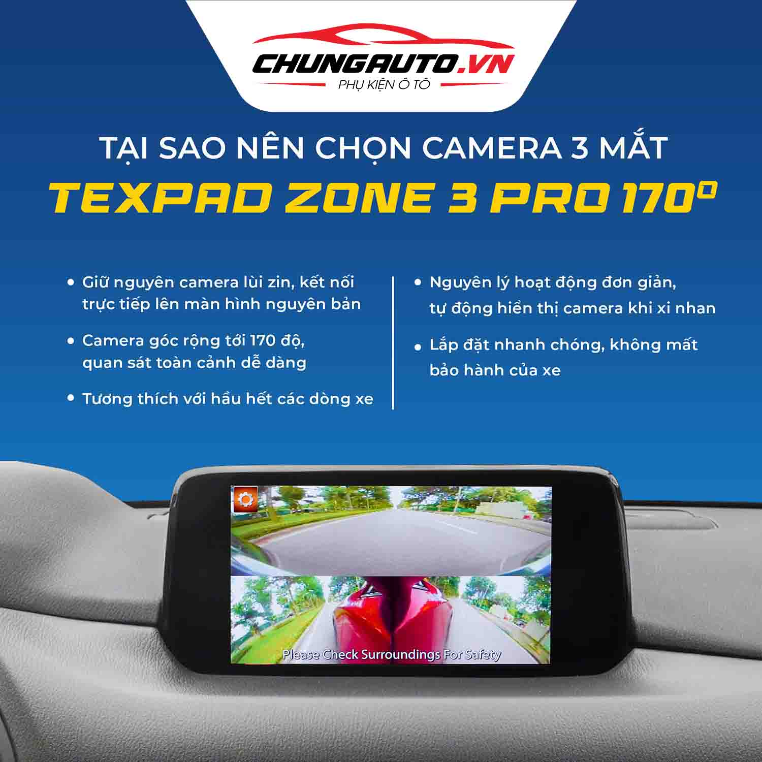 Tại sao nên lắp camera Texpad Zone 3 Pro