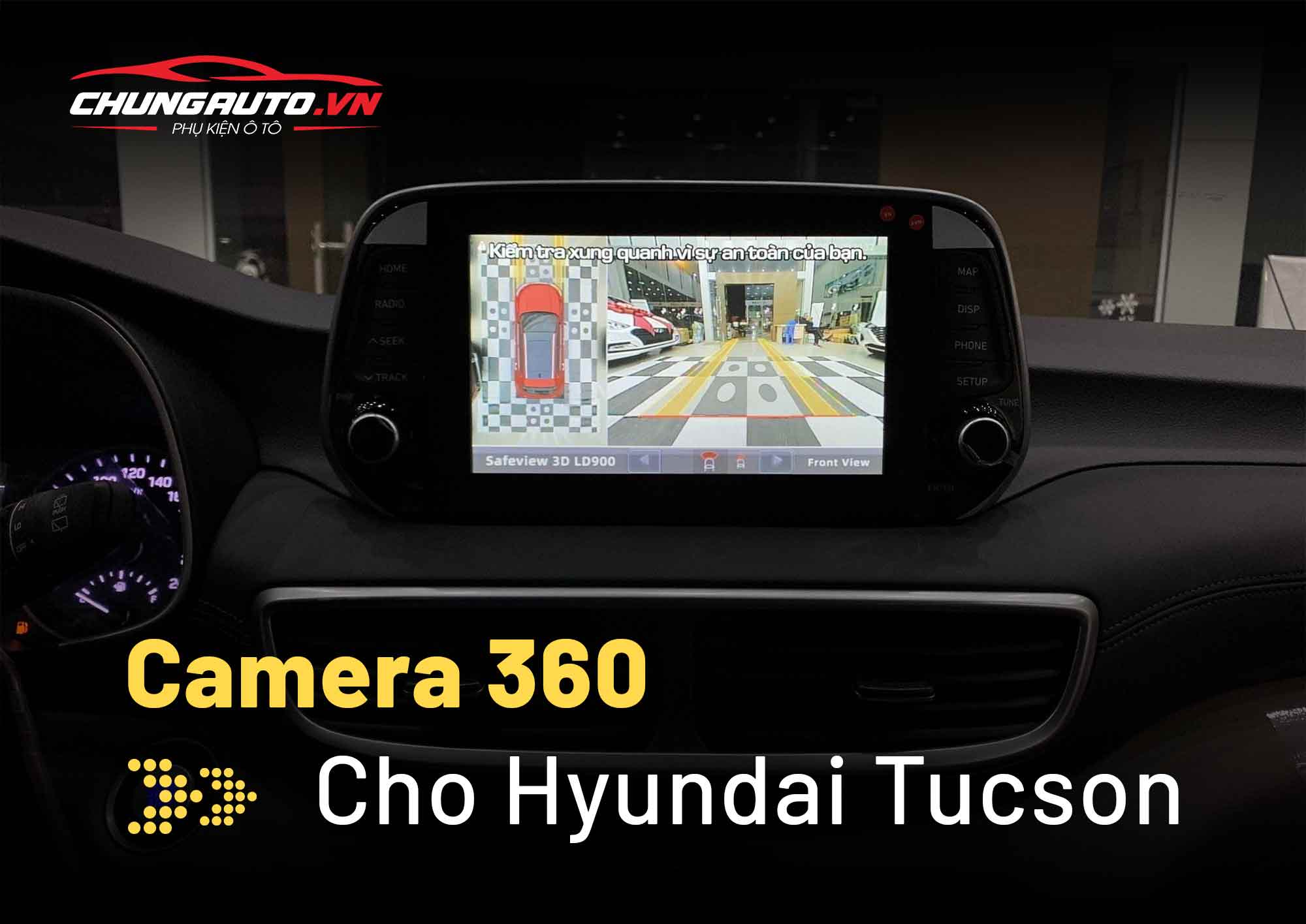camera 360 cho hyundai tucson