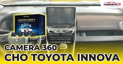 Camera 360 cho xe Toyota Innova nên chọn loại nào?