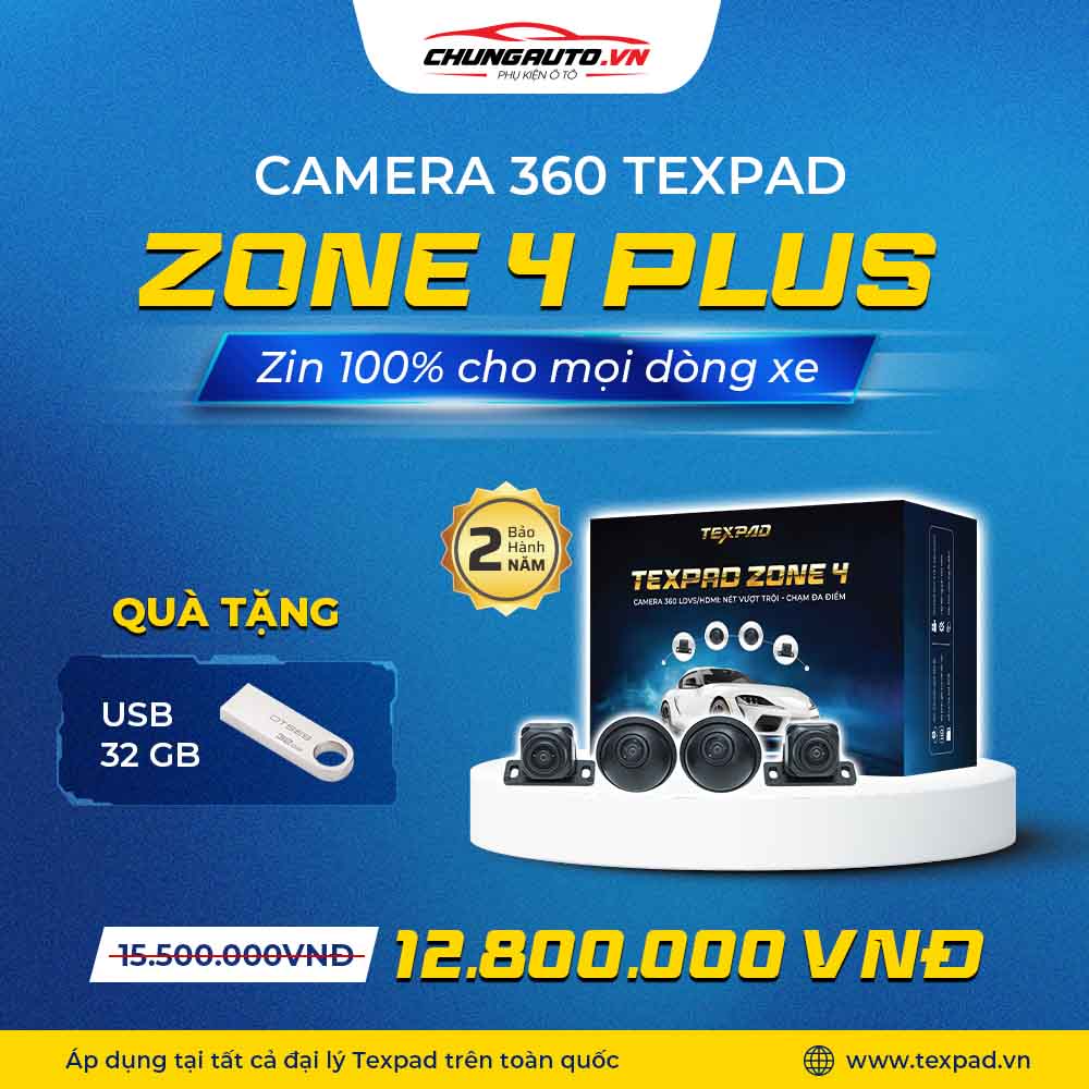 Camera Texpad Zone 4 Plus