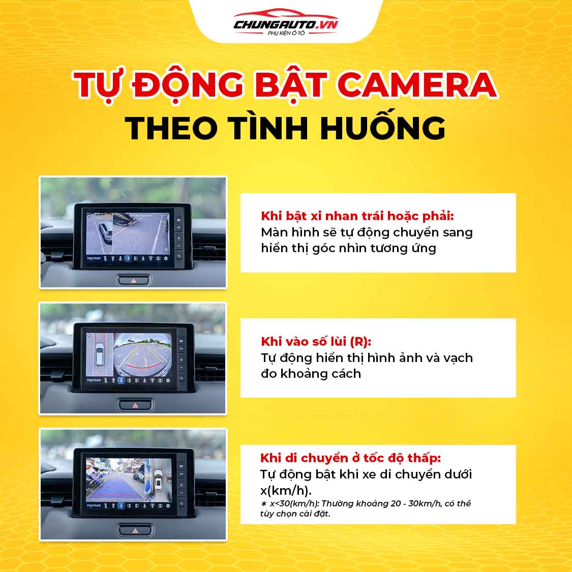 Camera 360 tự động bật camera theo tình huống