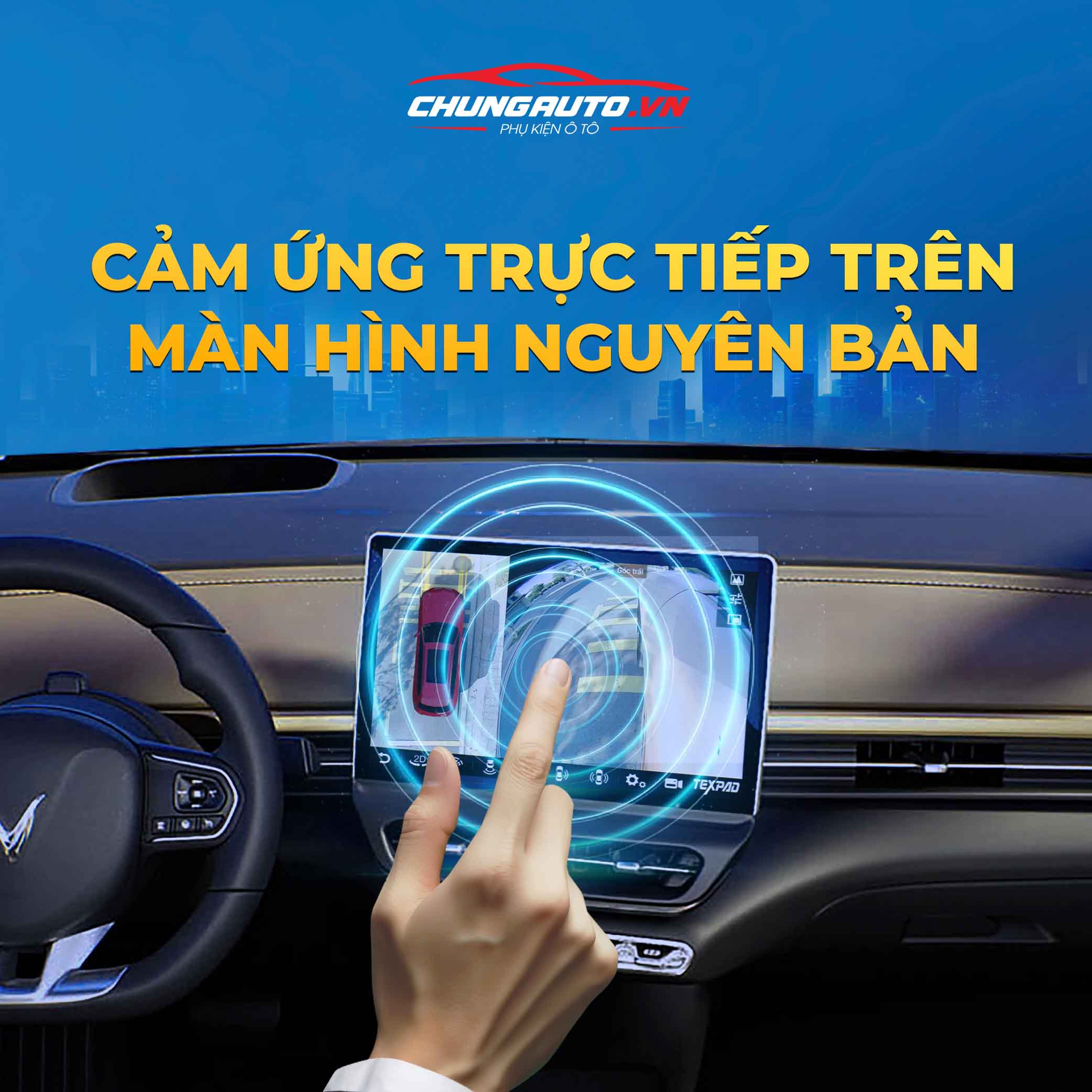 Camera 360 Texpad Zone 4 EV cảm ứng trực tiếp
