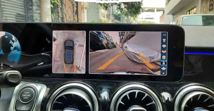 Lắp camera 360 cho xe Mercedes