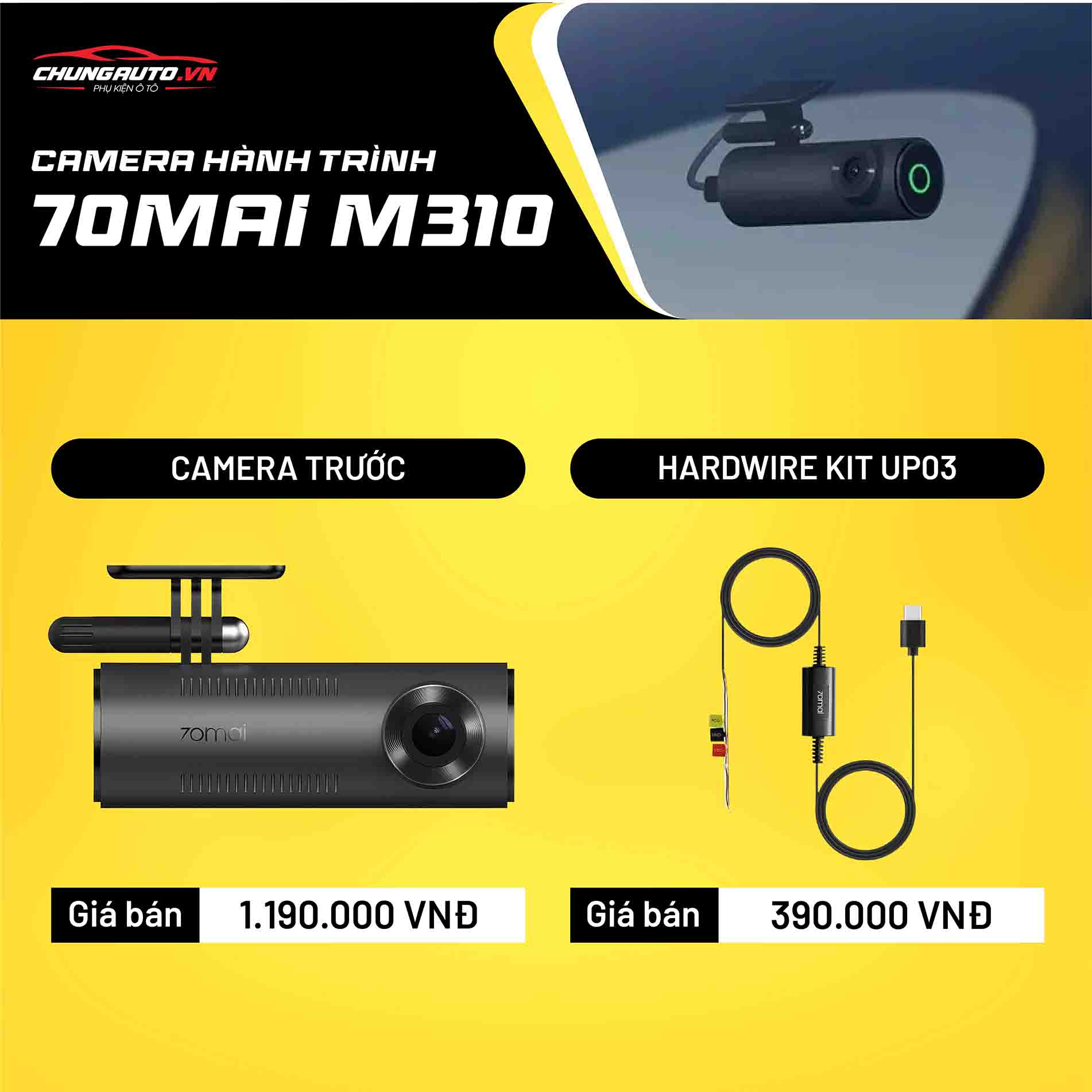 Camera hành trình 70mai M310