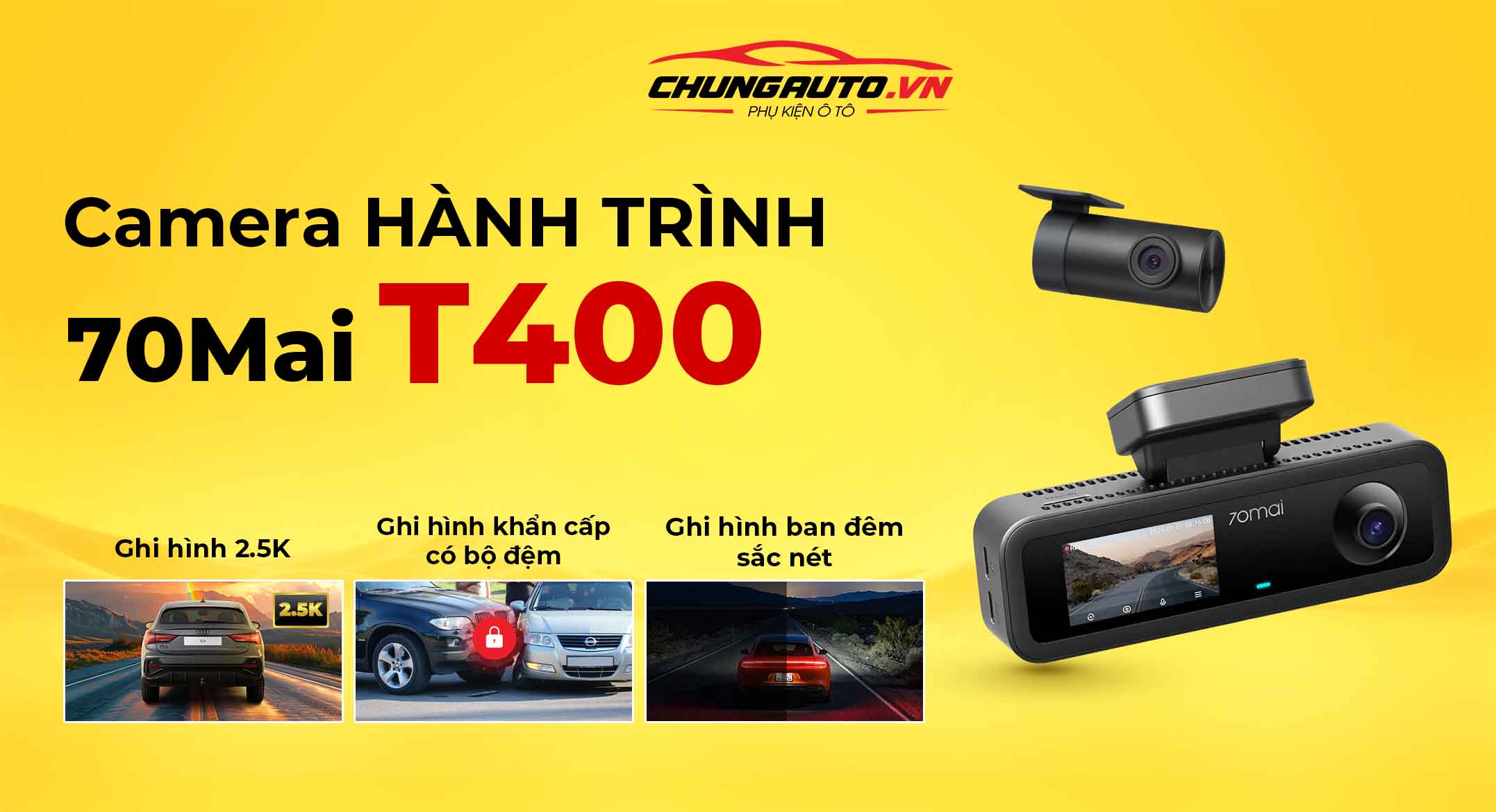 Camera hành trình Xiaomi 70Mai T400