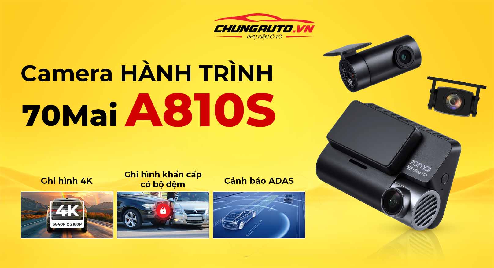 Camera hành trình Xiaomi 70Mai A810s