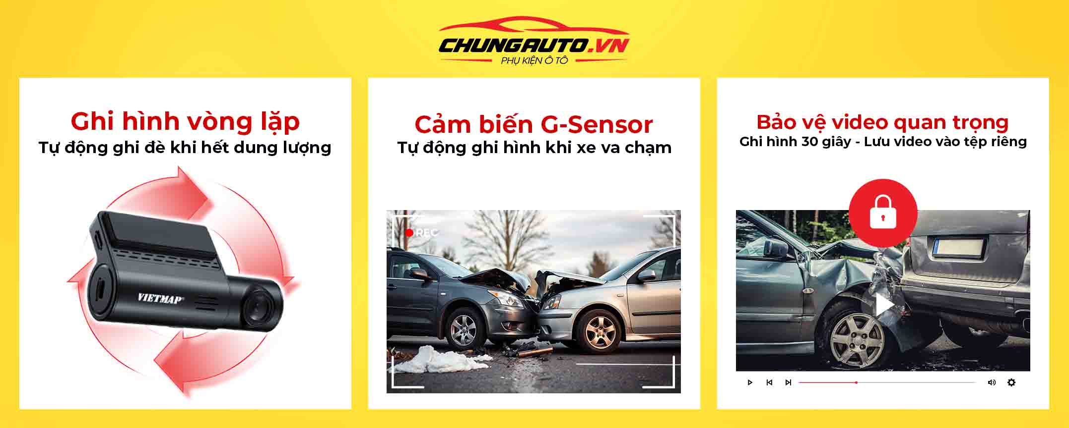 Camera hành trình L110 ghi hình vòng lặp