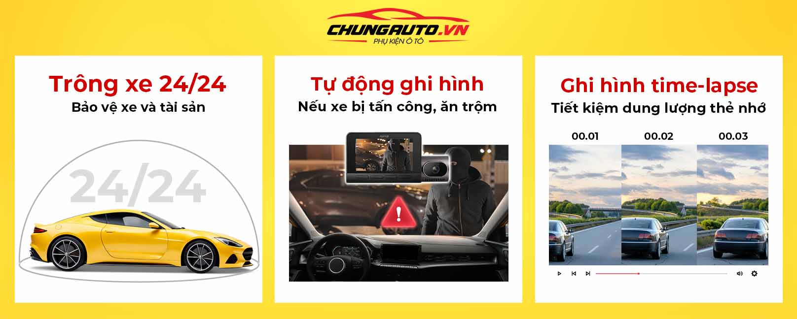 Camera hành trình 70Mai T800 giám sát đỗ xe bằng AI