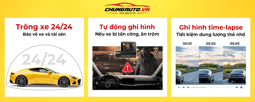 70mai a200 giám sát đỗ xe 24/24