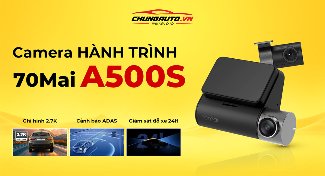 Tại sao nên lắp camera hành trình 70mai a500s