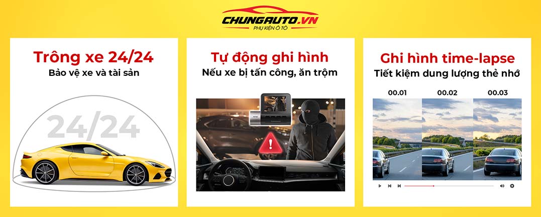 70mai a510 giám sát đỗ xe