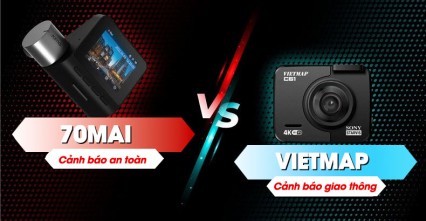 So Sánh chi tiết Camera Hành Trình VietMap và Xiaomi 70Mai