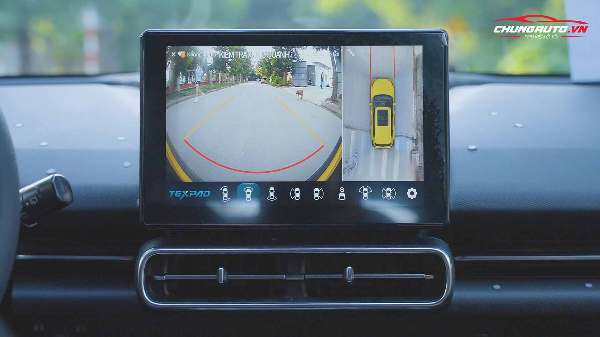 Camera 360 cho Vinfast Limo Green tại ChungAuto camera trước