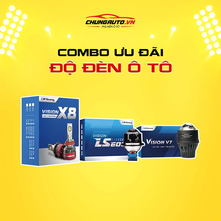 Combo độ đèn ô tô