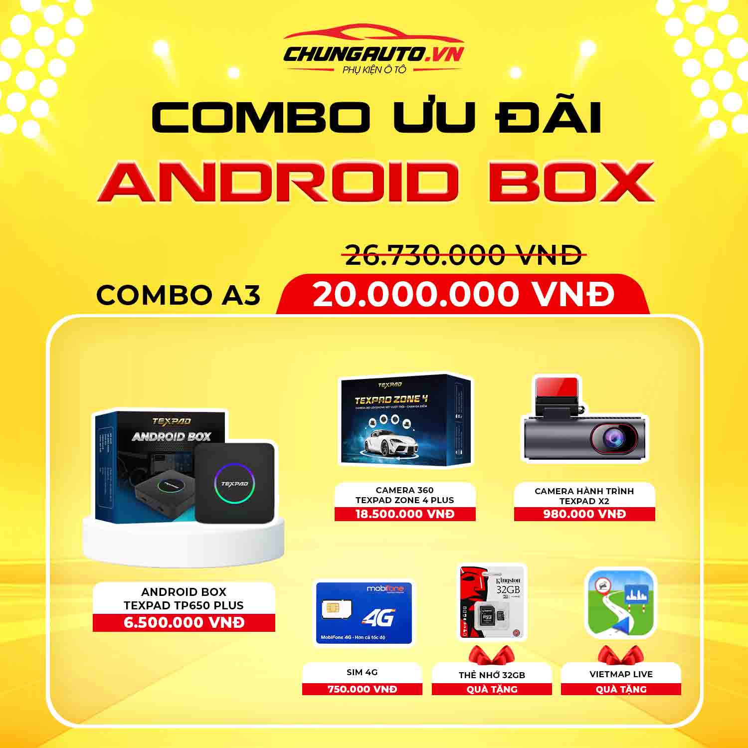 Combo Android Box A3