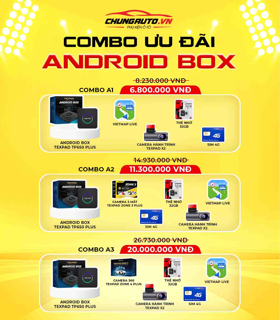 Combo Android Box