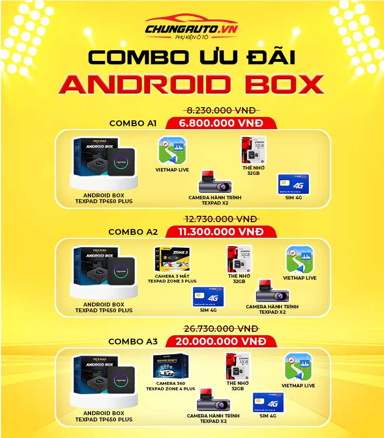 Combo android box