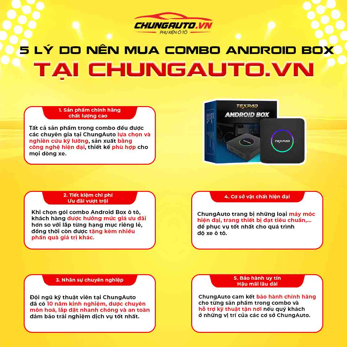Tại sao nên chọn Combo Android Box 