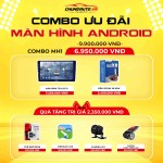 Combo Màn hình Android ô tô MH1_3 