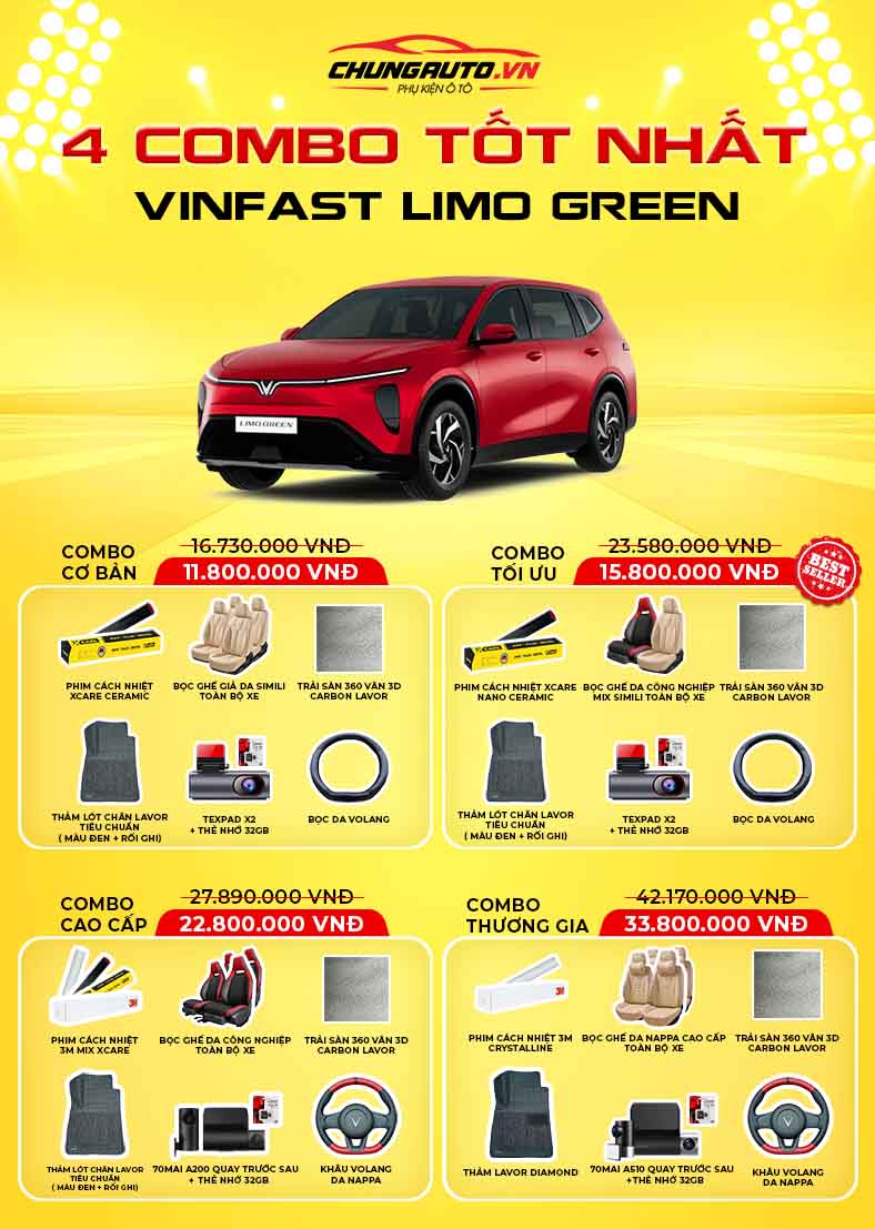 Combo phụ kiện cho Vinfast VF5 