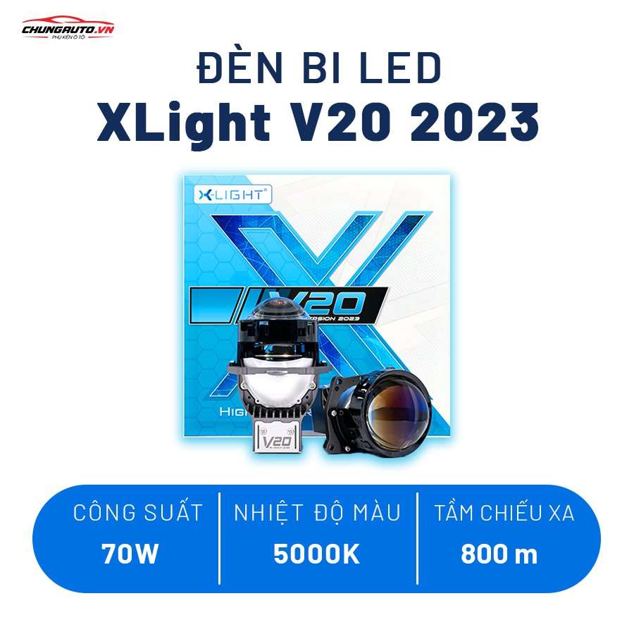 Đèn bi Led Xlight V20 2023