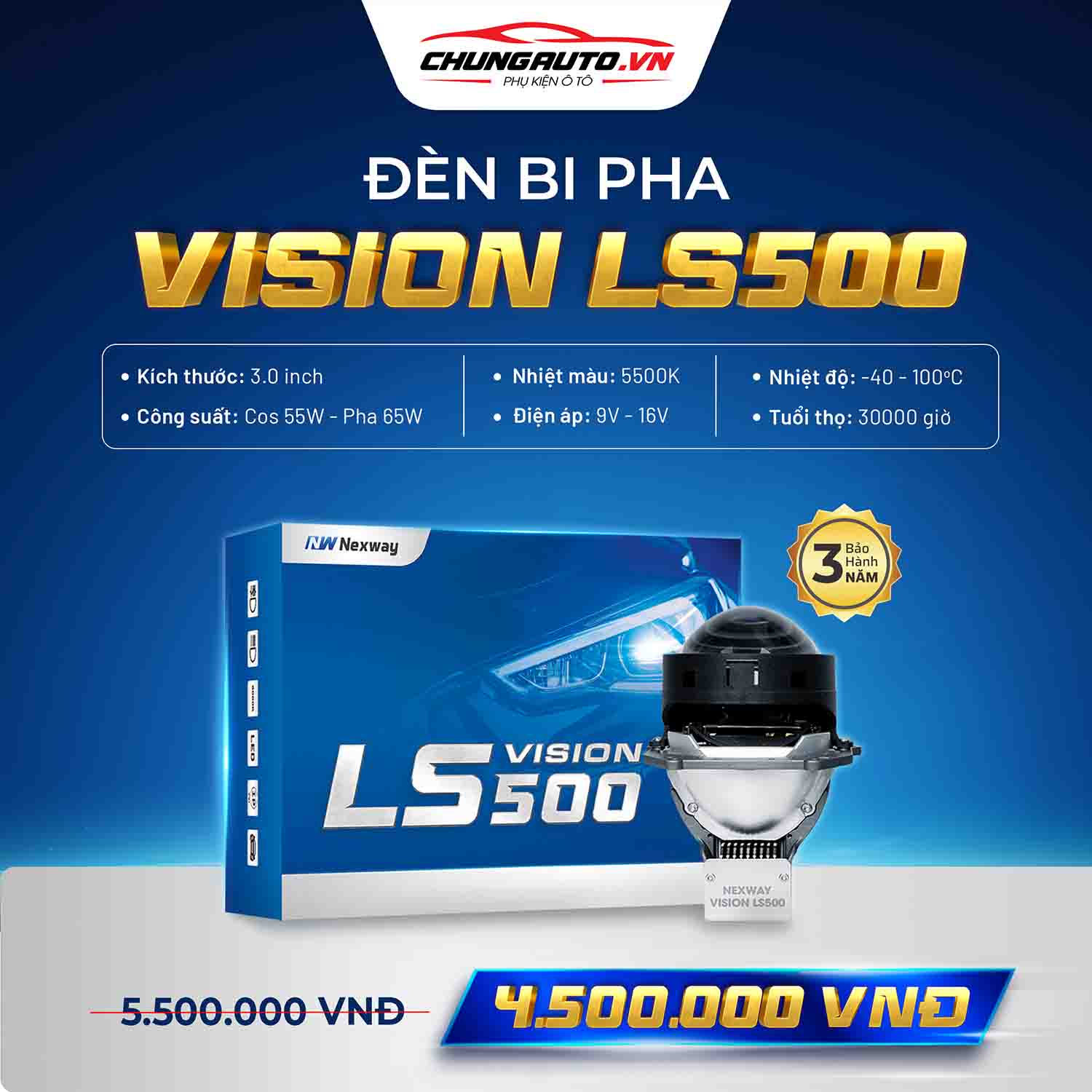 Giá đèn Vision LS500