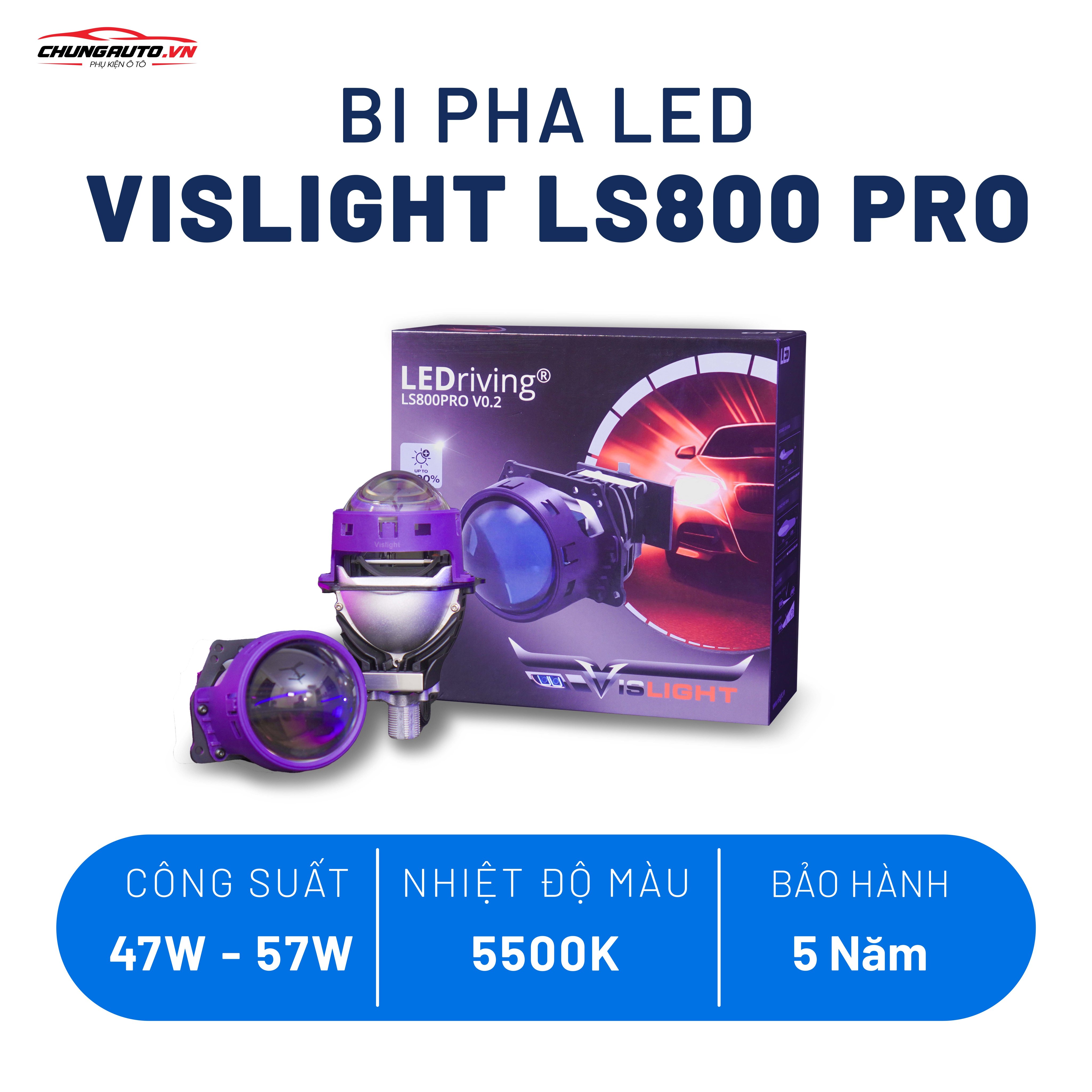 Bi Pha Led Vislight LS800 Pro - Ánh Sáng Của Thời Đại