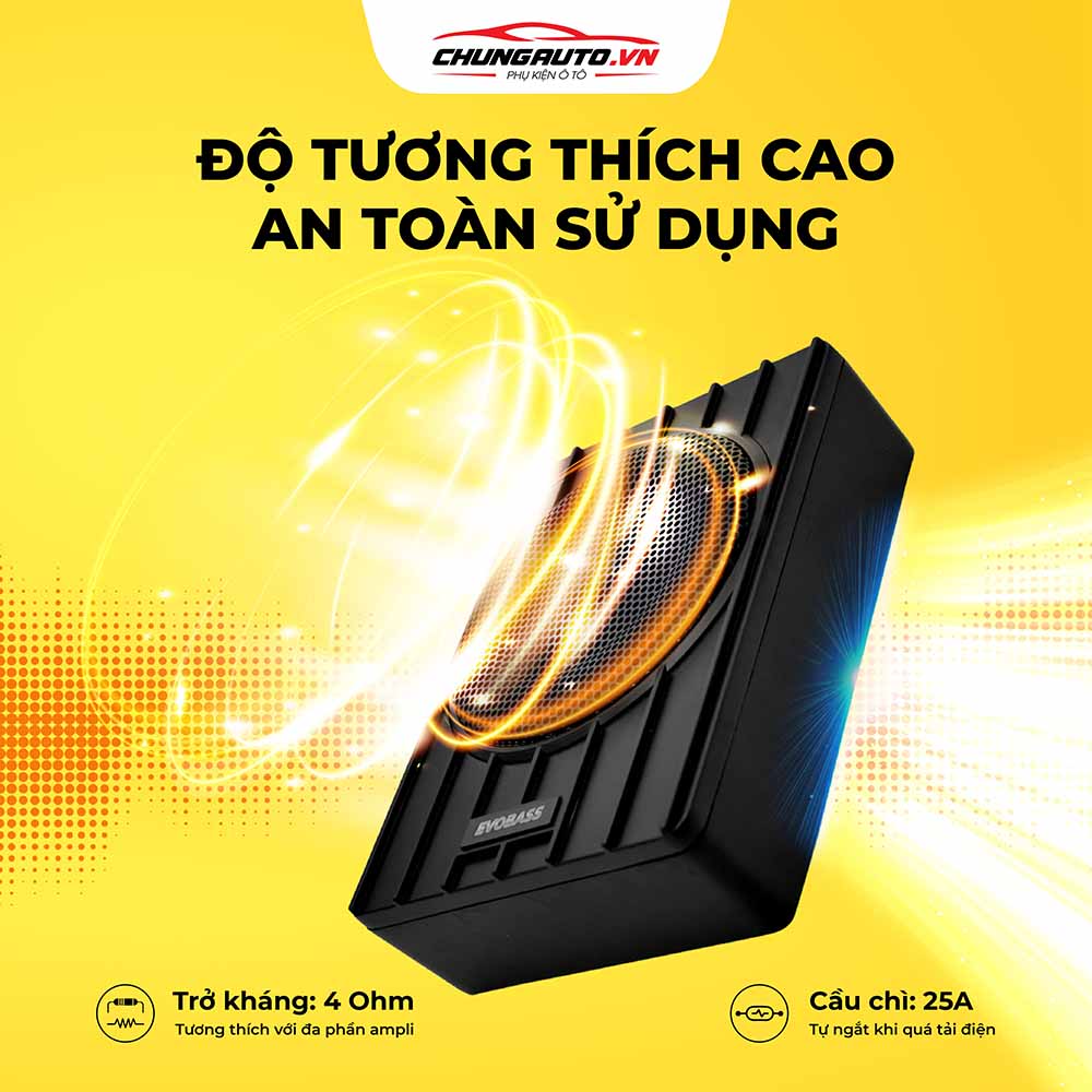 Loa Texpad Evobass M6 tương thích cao