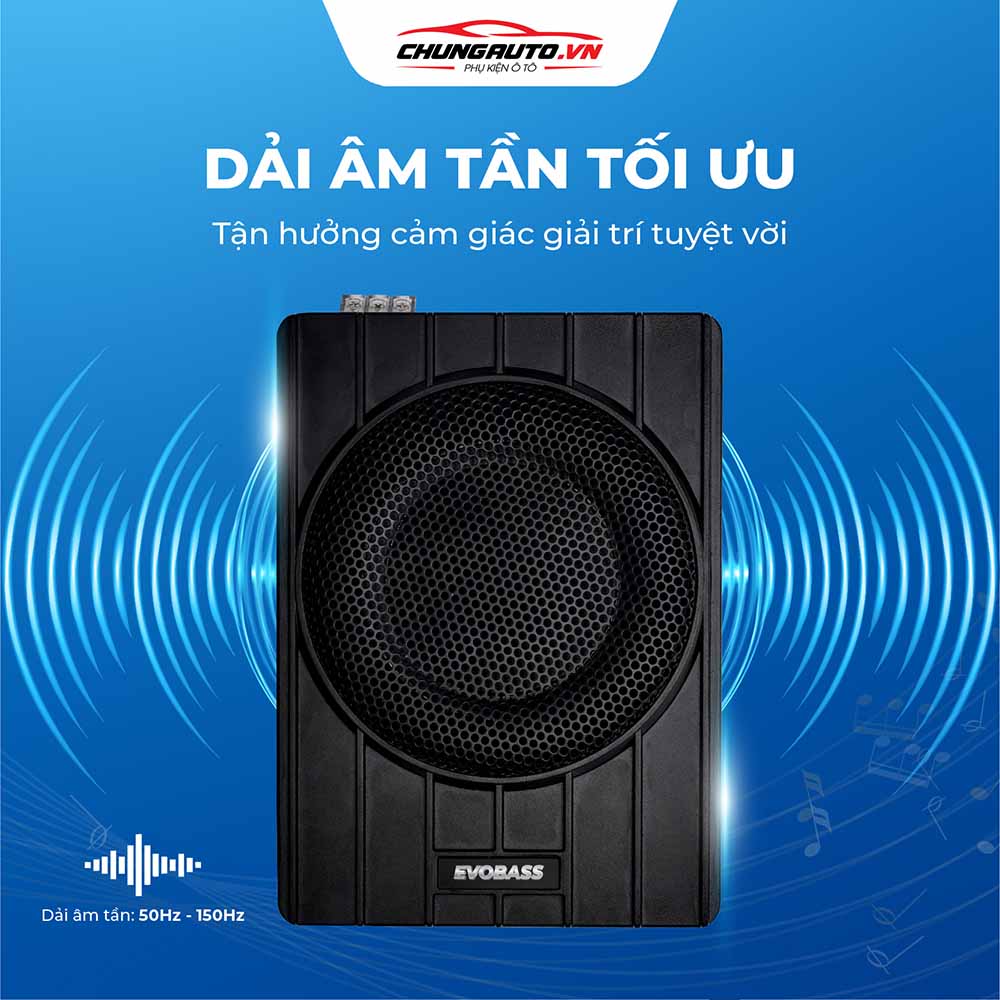 Loa sub Evobass M6 dải âm tần tối ưu