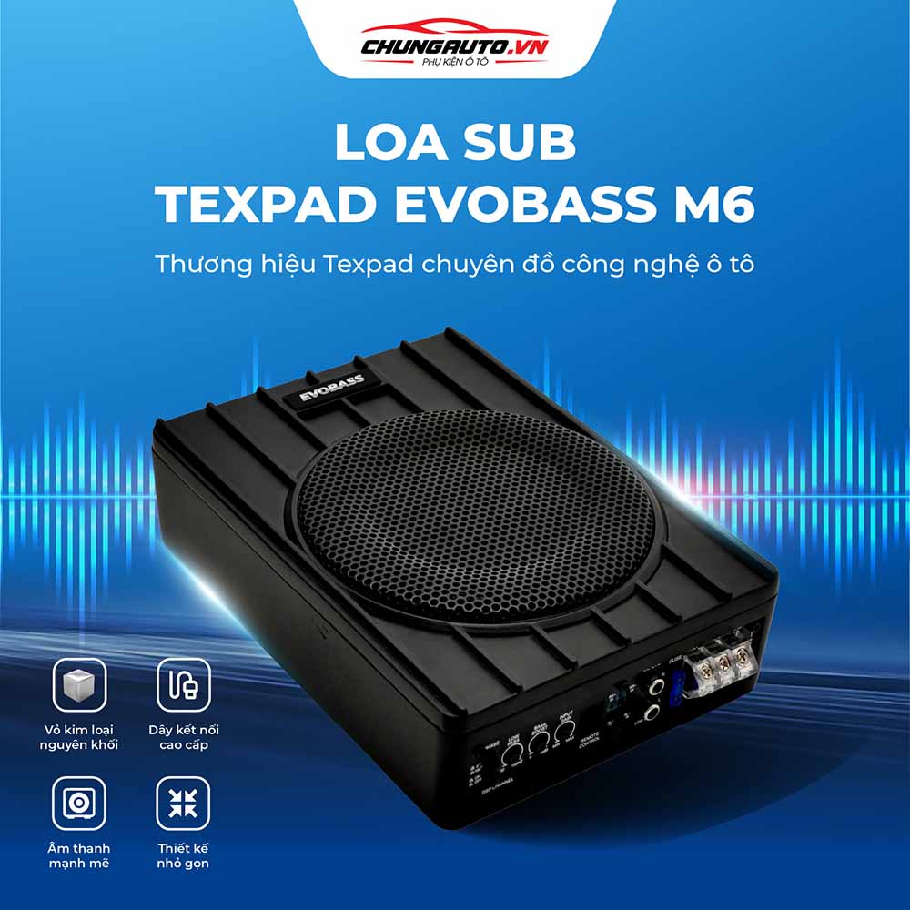 Lý do nên lắp loa sub Evobass M6