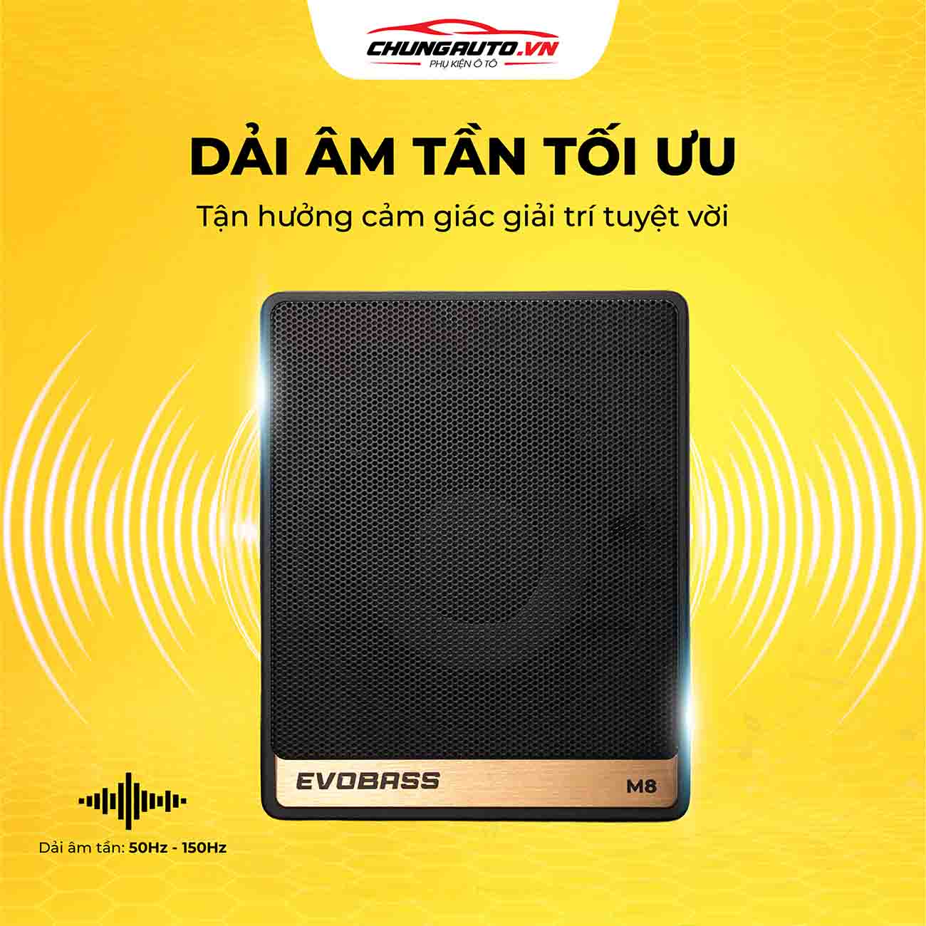loa Texpad Evobass M8 dải âm tần tối ưu