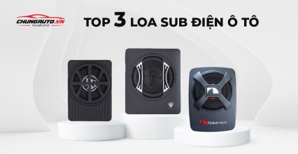 Top 3 loại loa sub điện ô tô đáng mua nhất 2023