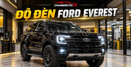Độ đèn Ford Everest tăng sáng hiệu quả, bảng giá chi tiết