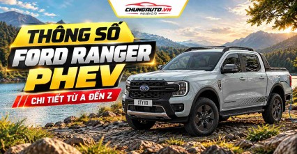 Thông Số Ford Ranger PHEV Chi Tiết Từ A Đến Z