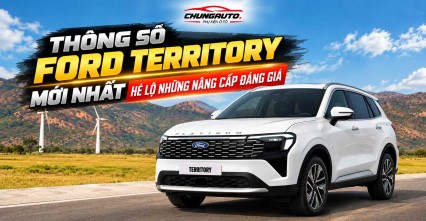 Thông Số Territory 2026 Mới Nhất Hé Lộ Những Nâng Cấp Đáng Giá