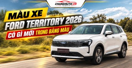 Màu Xe Ford Territory 2026 Có Gì Mới Trong Bảng Màu