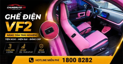 Độ ghế điện cho VinFast VF2 -  Lợi ích, quy trình làm ghế điện vf2
